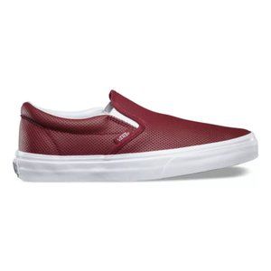 Vans Perf Leather Classic Slip-On Size 8.5 M/10 W